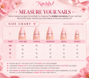Burgundy Velvet Bow & Heart Short Square Press-On Nails