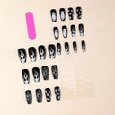 Original supplier reference for black ghost flame and skull coffin nails